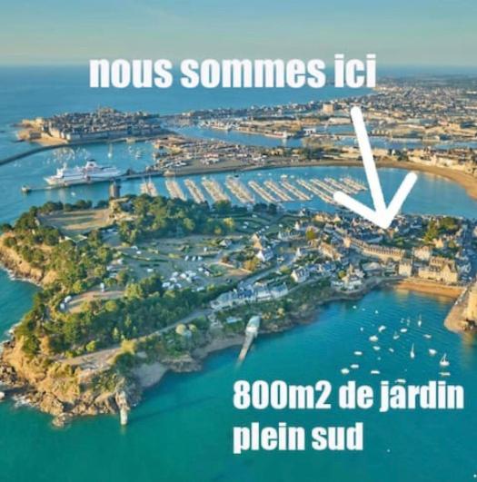 Appartement Aquaroom Rdc - Plage 50M - Rue Gratuite Saint-Malo Extérieur photo